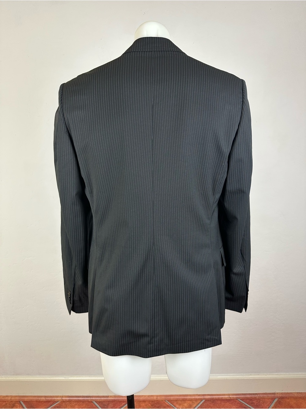 Drykorn for Beautiful People Men's Pinstripe Charcoal Sport Jacket - Picture 8 of 8